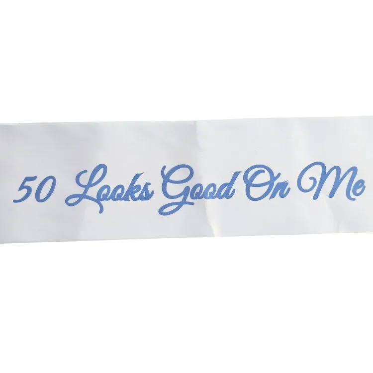 age sash for birthday